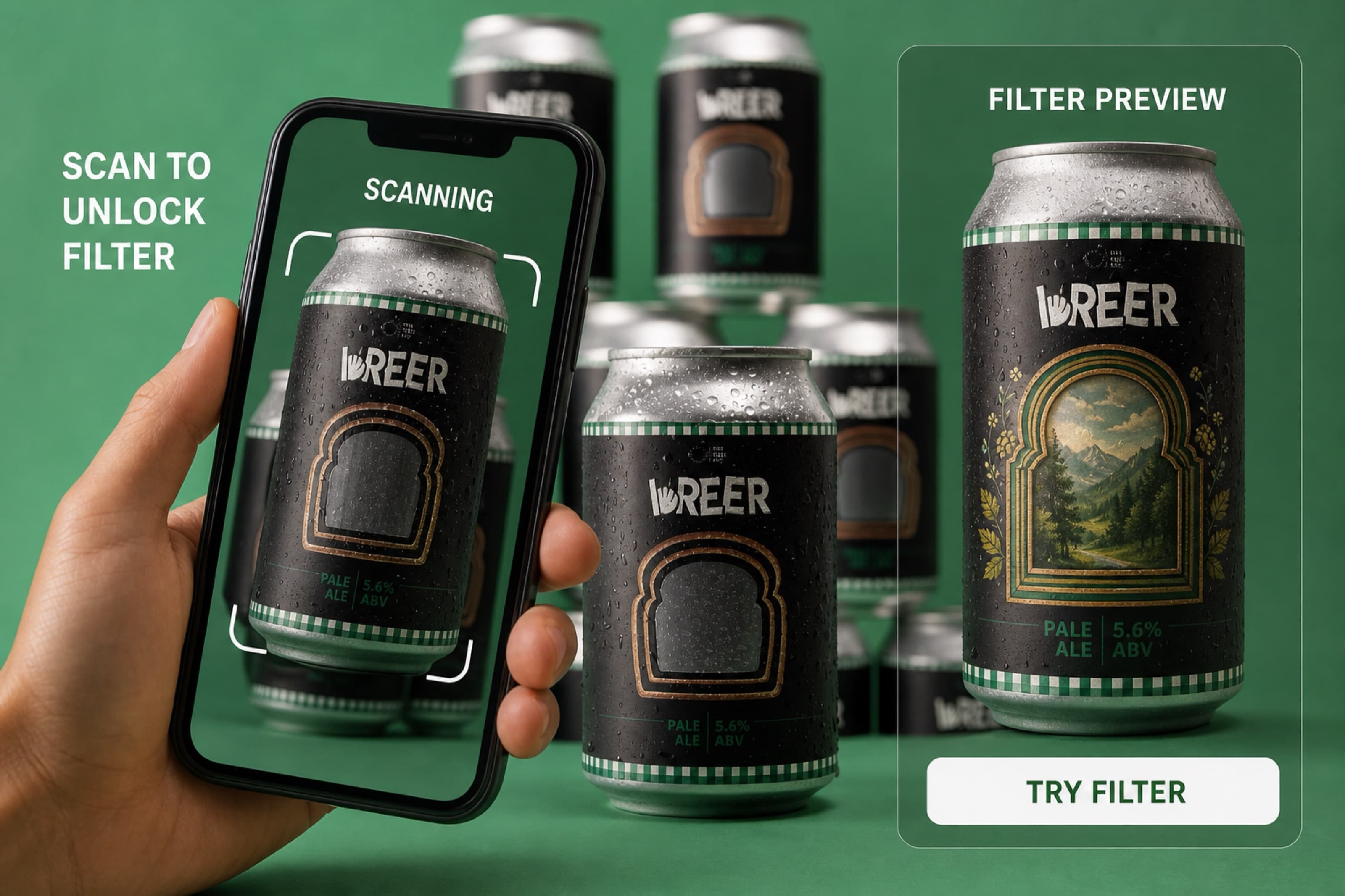 Filter preview unlocked from the can